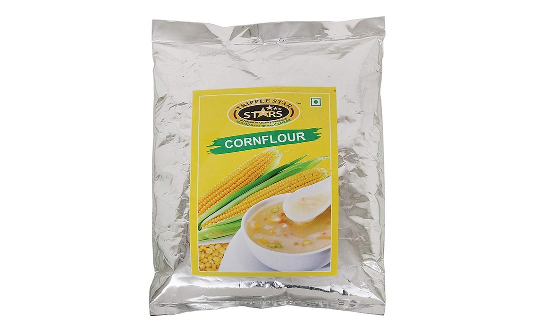 Tripple Star Corn Flour    Pack  500 grams